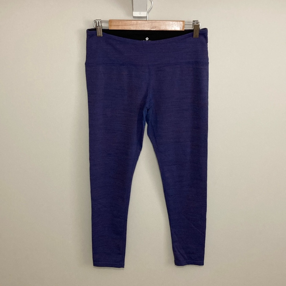 Tuff Athletics Purple Pink Leggings, women’s size medium